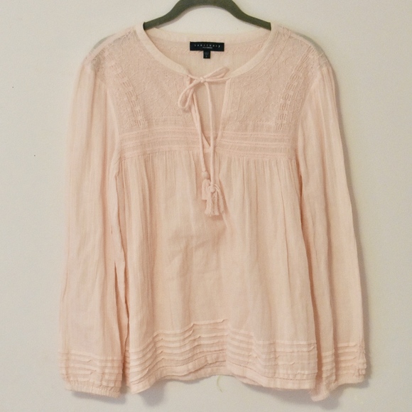 Sanctuary Clothing Tops - Sanctuary Clothing Rose Peasant Blouse Large